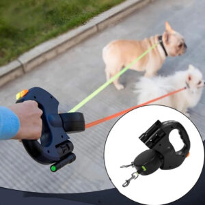 duo leash | for each dog up to 28 lbs