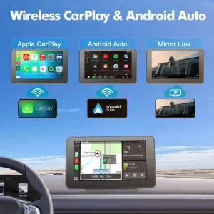 hd car backup display | 1080p ultra wide night vision rear view monitor