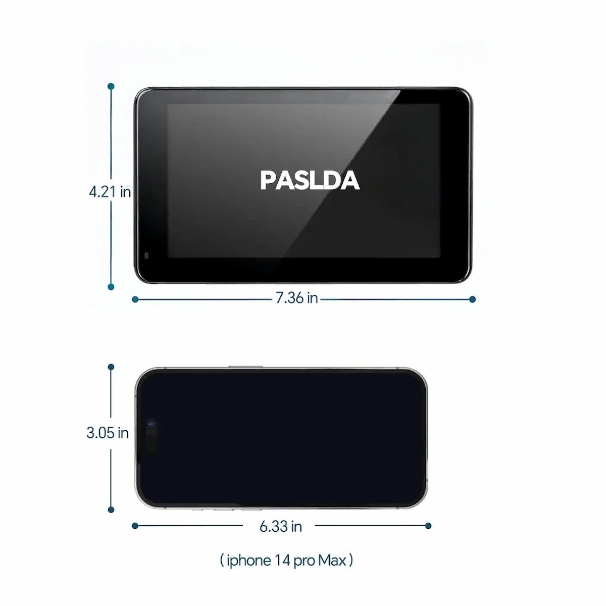 hd car backup display | 1080p ultra wide night vision rear view monitor