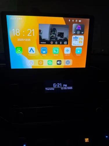hd car backup display | 1080p ultra wide night vision rear view monitor