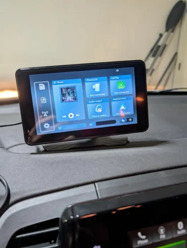 hd car backup display | 1080p ultra wide night vision rear view monitor